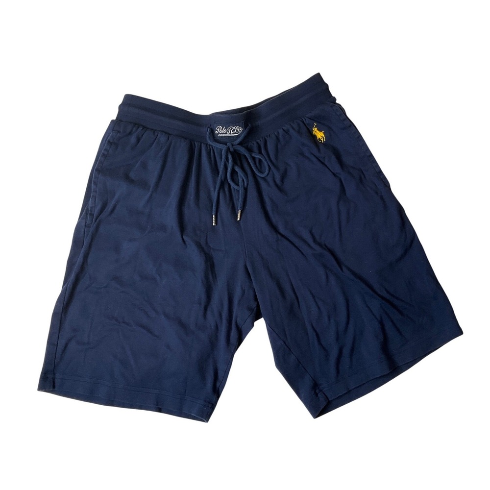 Polo Ralph Lauren Sleepwear‎ Pajama Jersey Shorts Pony Logo Pockets Drawstring S